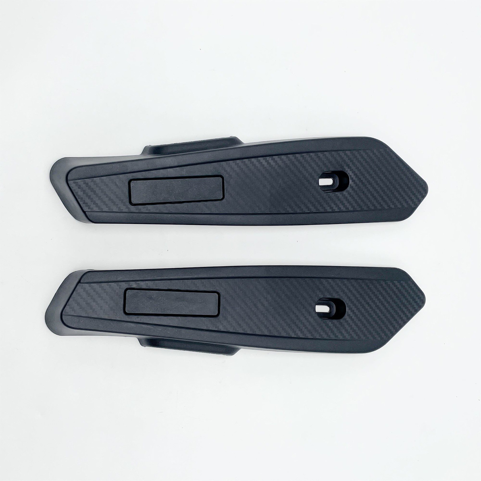 Electric Vehicle Flat Fork Guard Plate, Scooter Electric Vehicle Motor Side Decorative Panels, Universal Black Pp Material, Screws Included