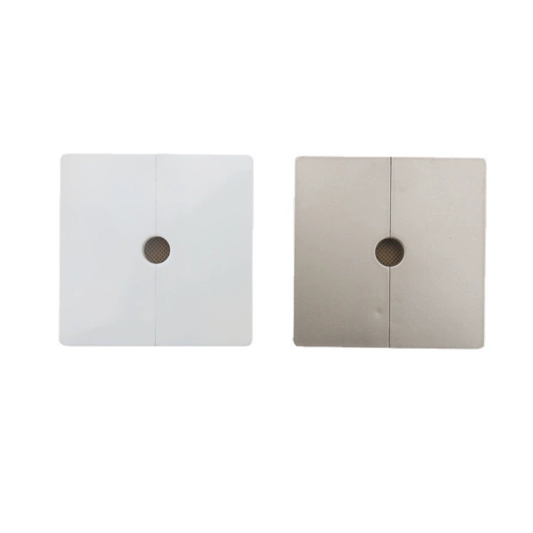 Телевизор Настенная резьба настенное отверстие декоративная крышка паста расколотая для вставки Пряжка огнестойкая АБС-пластик квадратный шампанское золото