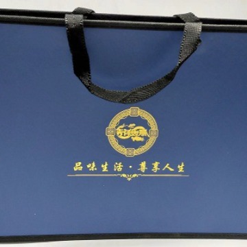 茶具茶盘礼品包装通用手提袋高档赠品伴手礼商务送礼品袋皮袋皮质