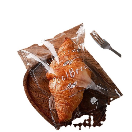 透明包装袋欧包吐司泡芙甜甜圈自封包装袋可颂牛角包餐包自粘袋子