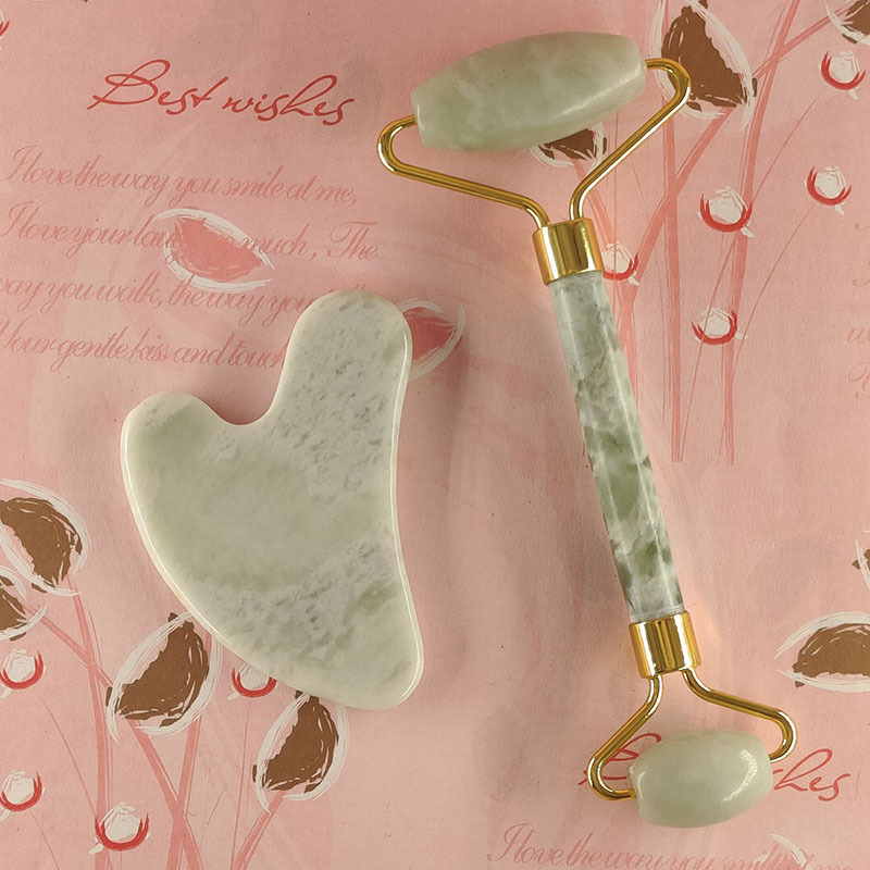 玉石滚轮按摩器甲翠