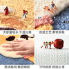 大江 Cartoon animals velvet carpet floor cushion home bathroom door bathroom anti -sliding pad water absorption foot pad