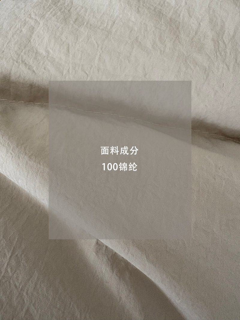 江左雪山キャラメルmuji風軽薄初冬シンプルシルエットコート女性ミディアムロングゆるい綿服1235