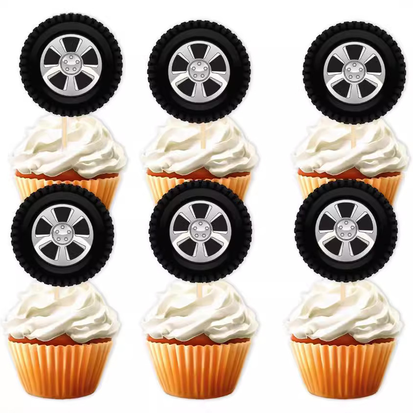 Fiesta transfronteriza decoración creativa paja de neumáticos de papel paja desechable decoración de bebidas degradables