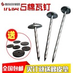 304不锈钢石棉瓦钉钉 瓦楞钉大头钉 彩钢加长图钉 2寸2.5寸3寸4寸