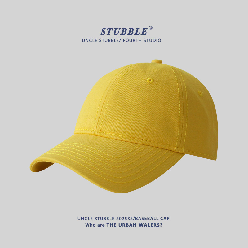 光身の大きいサイズの野球帽の男女の純色の柔らかい頂の百合の日よけの帽子の四季の項のアヒルの舌の帽子の卸売り