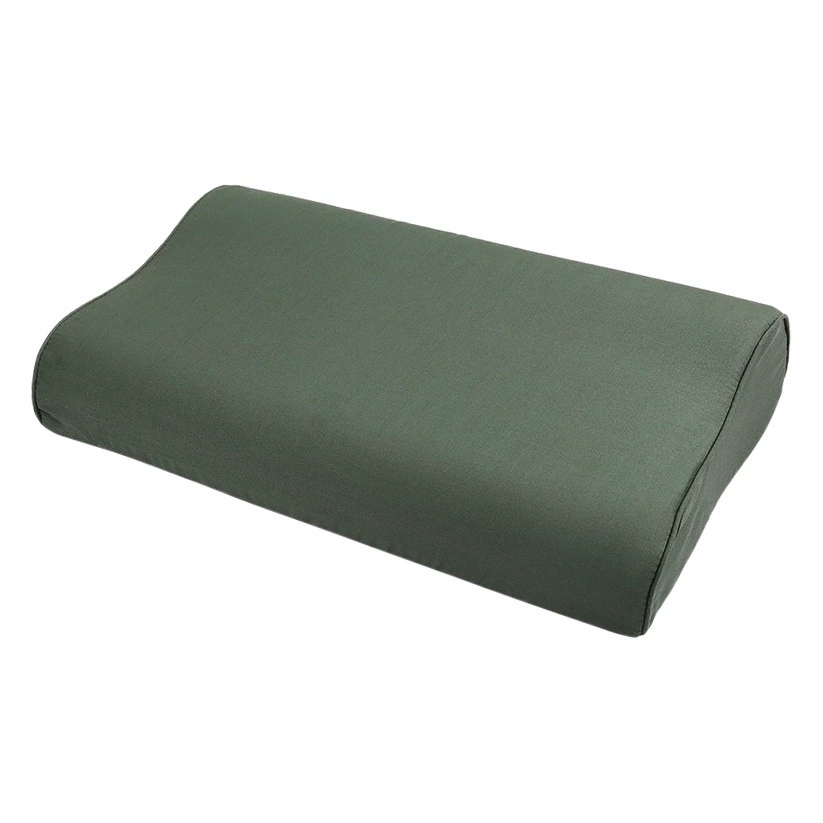Заводская прямая Военная тренировочная Подушка стандартная армейская зеленая жесткая хлопковая подушка для студенческого общежития Подушка с пеной с эффектом памяти жесткая подушка