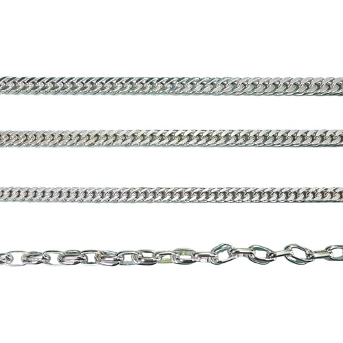S999 pure silver semi-finished woven chain wholesale Cuban chain riding whip chain simple design style bracelet necklace