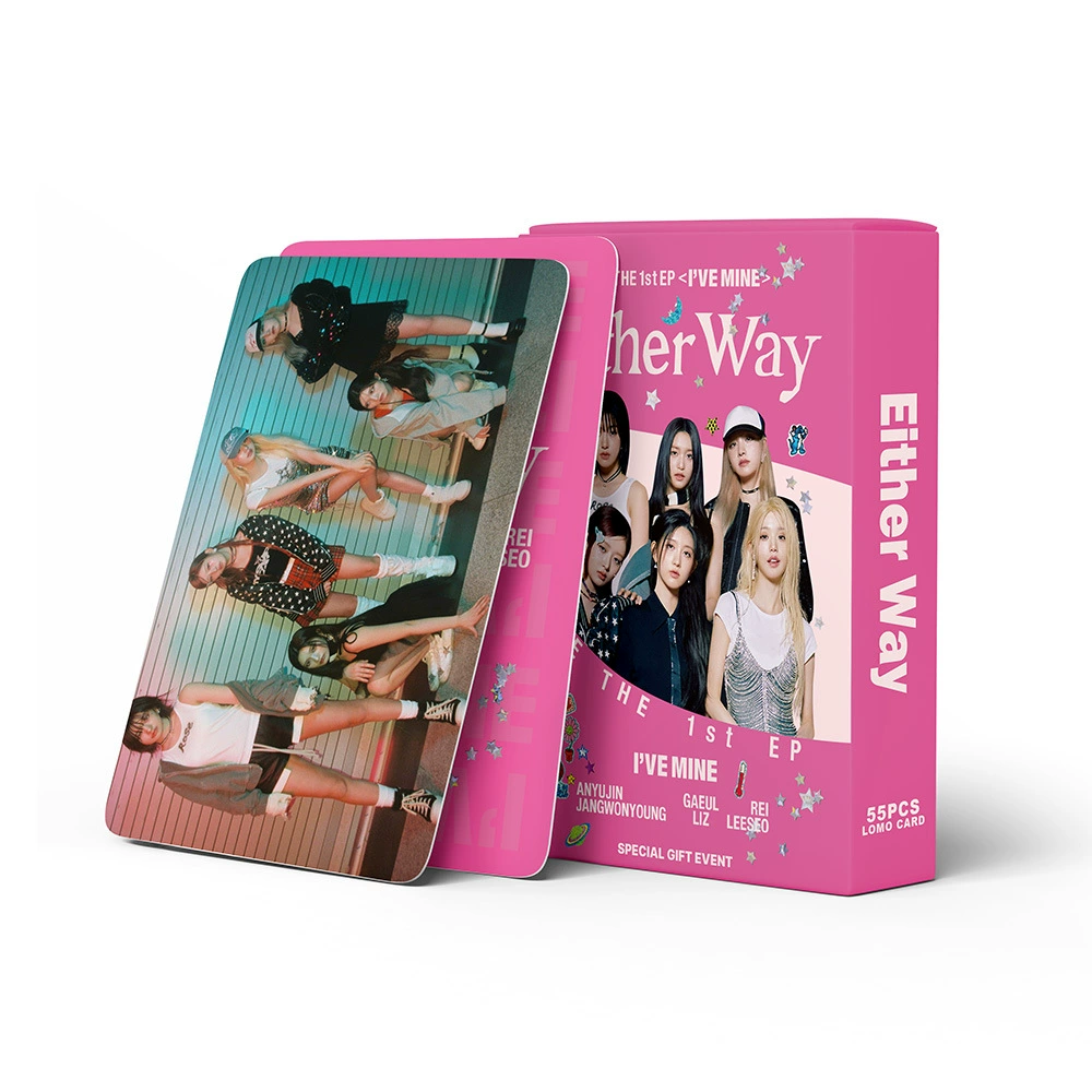 KPOP Интегрированная ссылка G-iDle альбом IDOL поддерживает фото карточку IVE ZB1 комбинация 55 маленьких фильмов