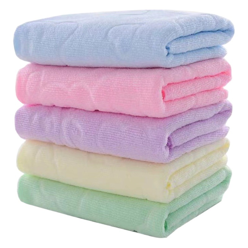 Lace Embossed Colorful Towel 30*60 Square Towel Kidsren's Towel Face Wash Disposable Kitchen Hand Towel Wholesale