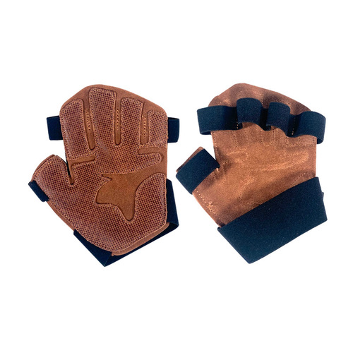 Cowhide fitness non-slip gloves men's equipment pull-ups horizontal bar training sports women's anti-callus weightlifting gloves