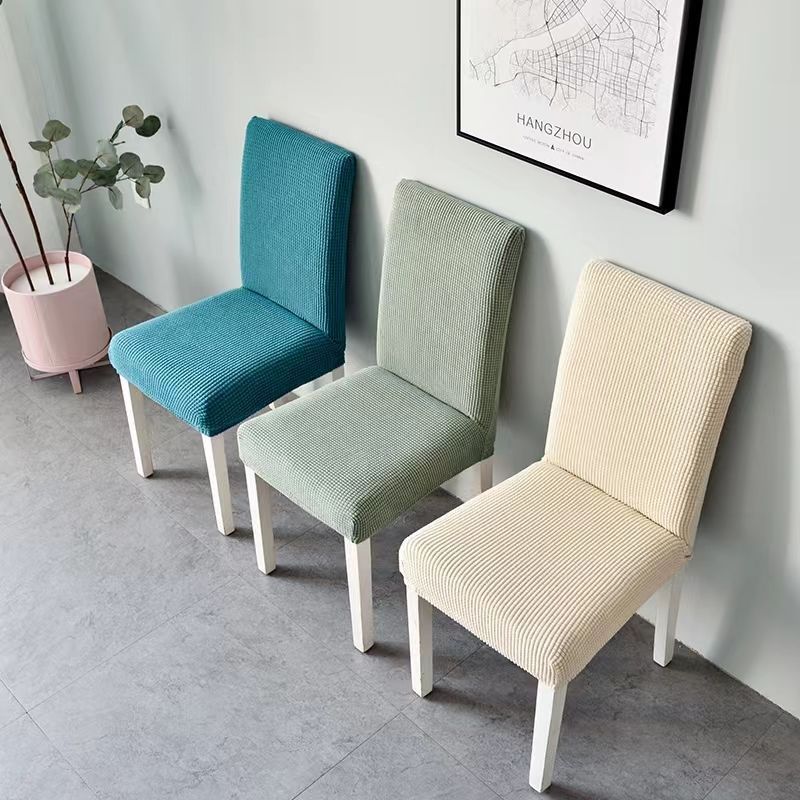 Taburete cubierta de silla cubierta de cubierta de cubierta general cubierta de silla cubierta de mesa de comedor casera cojín de respaldo al por mayor