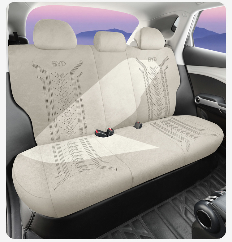 Byd Yuan Plus Champion Edition Suede Car Seat Cushion Four Seasons Universal Car Seat Cover Interior Modified Seat Cover