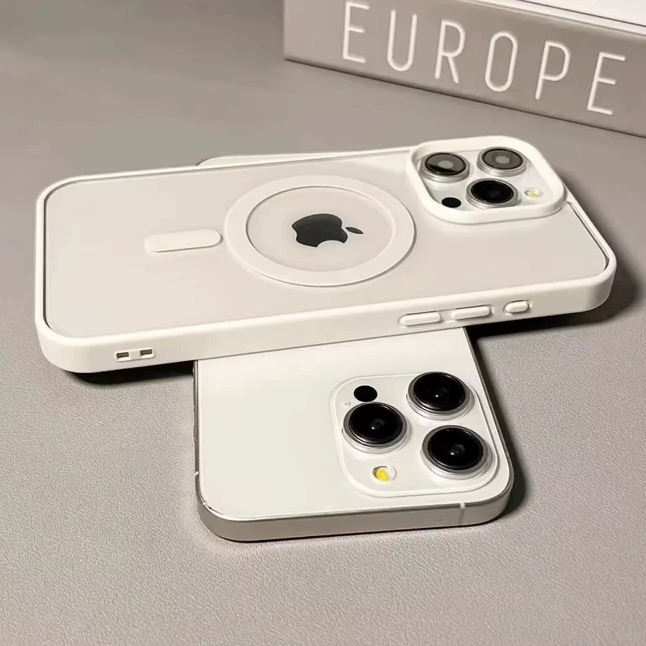Чехол для телефона Apple совместимый силиконовый, прозрачный iPhone 16, защитный чехол, iPhone, 17promax