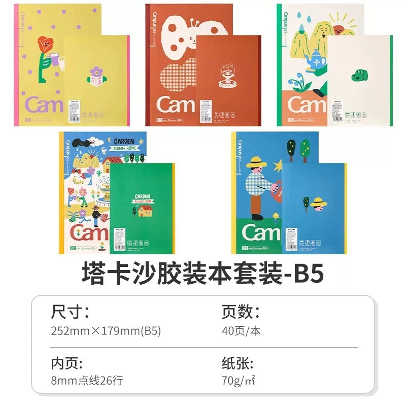 Японский Campus беспроводная связка модуля mofu серия набор ограниченный блокнот B5 блокнот A5