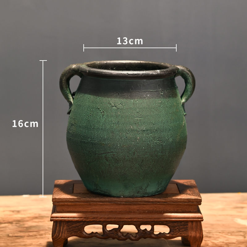 B-50 녹색(임펄스 모델) 구멍 있음 - 바닥에 구멍 있음(화분)