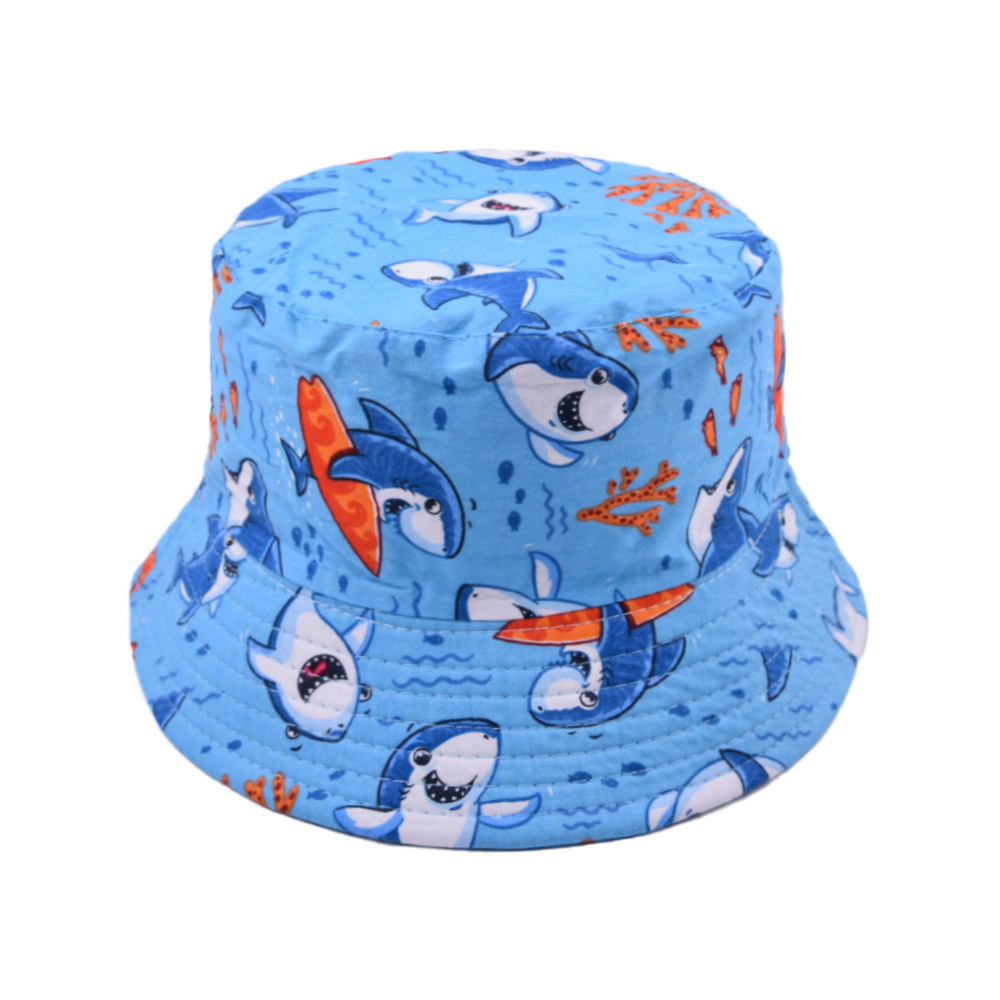 Children Unisex Cute Dinosaur Unicorn Watermelon Bucket Hat display picture 5