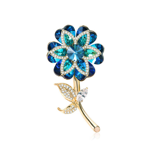 New Exquisite Brocade Pin for Women, High-End Chanel-style Hairpin with Unique and Refined Embellishment, Elegant Accessory for a Graceful Look