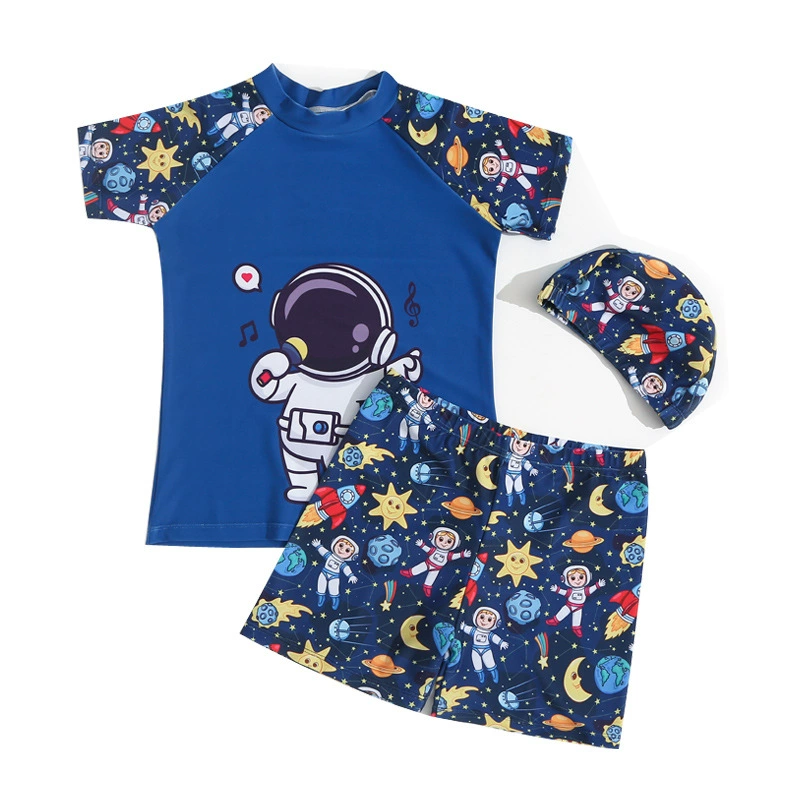 Children's split swimwear for boys, trousers, custom-made, for teenagers