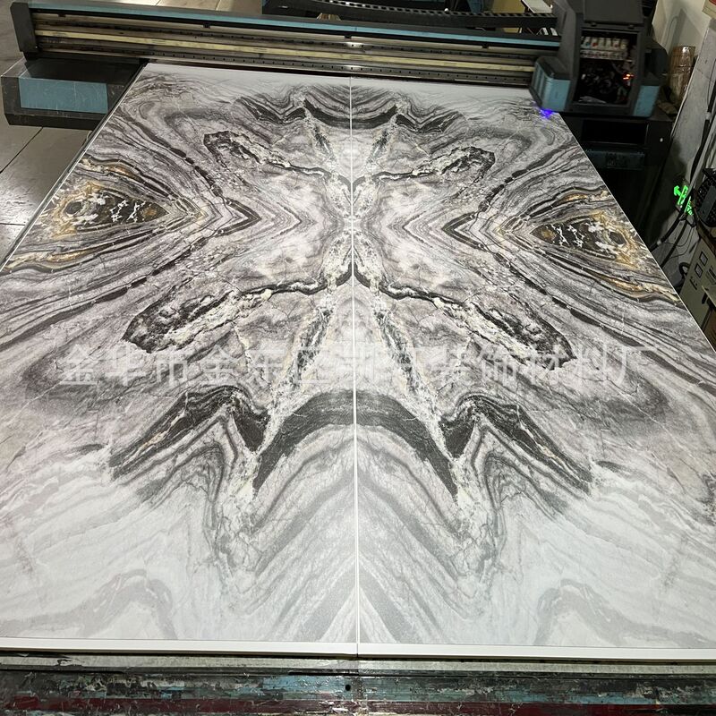 Uv壁板プリント画金板木の装飾面の炭素結晶板倉庫里南の箔押し透明板の波板の背景壁|undefined