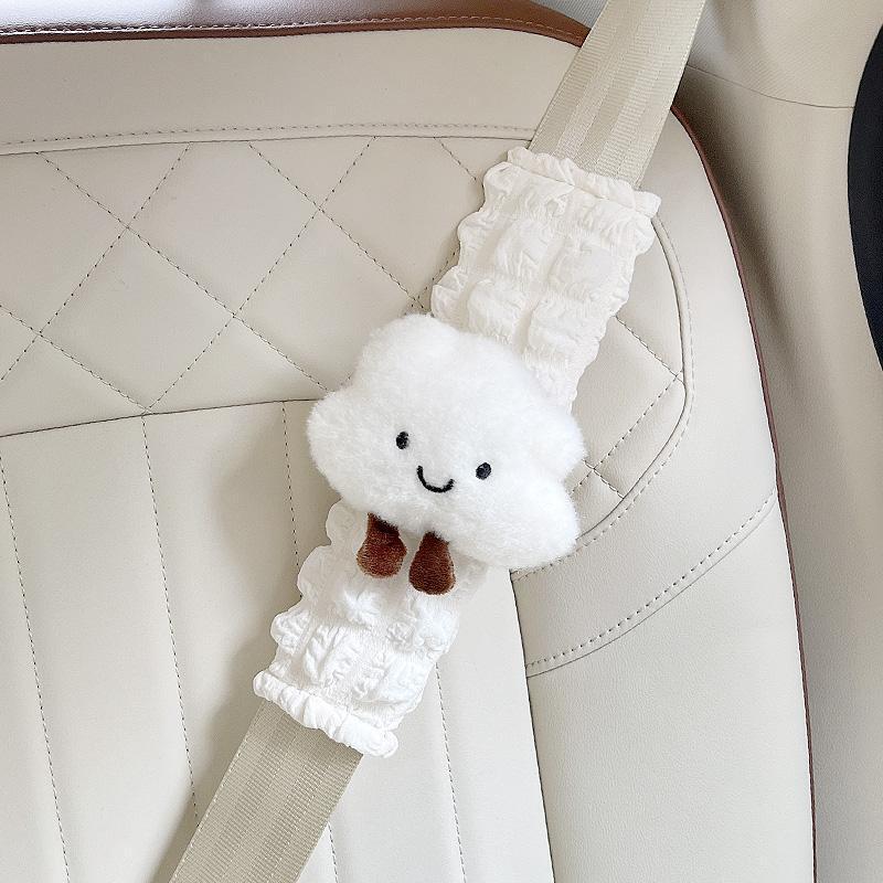 車の子供のシートベルトの固定器の首の肩の保護のセットは車の赤ちゃんの腹の神器の制限器の通用します。|undefined