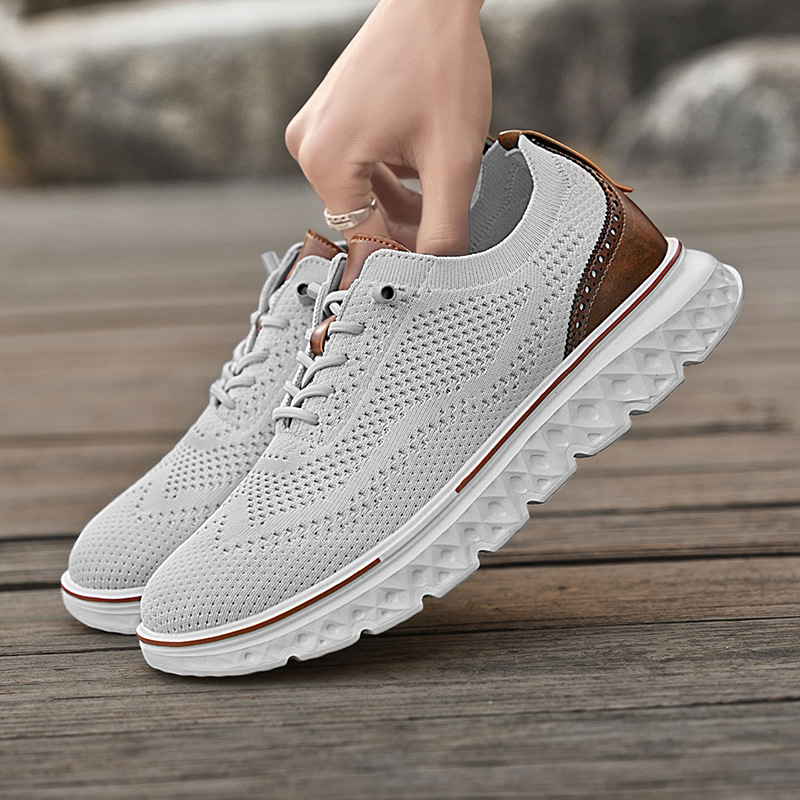 New Large Size Cross-Border Live Streaming Casual Men's Lightweight Thick-Soled Shock-Absorbing Slip-On Loafers Lazy_vogvips.com