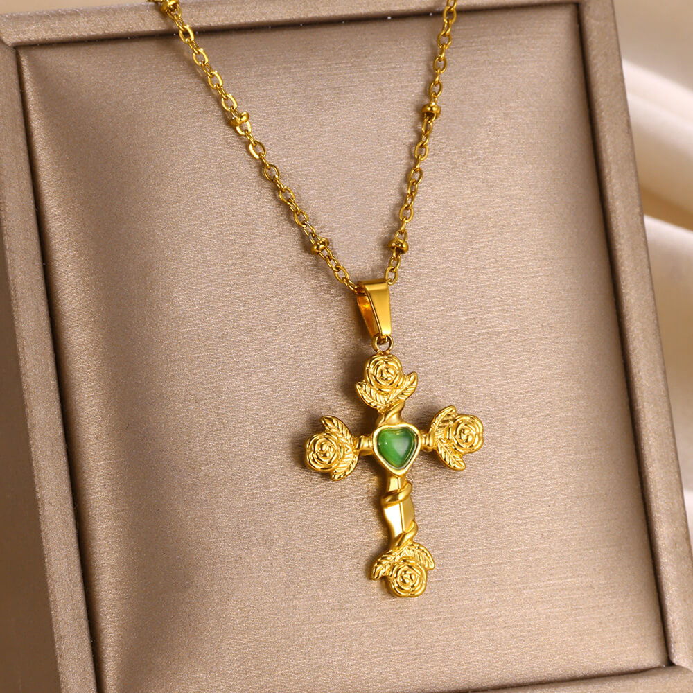 10g Weight 0.03µm-0.05µm Gold Plating Thickness PVD Coated Gold Plating Process Lobster Trigger Clasp Closure Clasp Closure Type Real Gold Plated Plating Material 304 Stainless Steel Pendant Material Pendant Necklace Classification 304 Stainless Steel Chain Material Cuban Link Chain Curb Chain, cable chain Chain Type 1 Piece Quantity Casual, Daily Occasion 304 Stainless Steel Material Cross, Dolphin Pattern All Seasons Season Women's Gender Elegant, Vintage Style Style Waterproof Non Tarnish, Plating Craft PVD Coated Real Gold Plated Cross Dolphin 304 Stainless Steel Elegant Vintage Style Waterproof Non Tarnish 304 Stainless Steel Lobster Trigger Clasp Closure Pendant Necklace 7