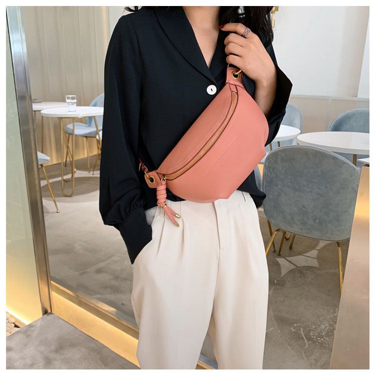 Bags2023 – sac à main minimaliste pour femmes, nouvelle mode coréenne, voyage en plein air, chaîne de poitrine, sac à bandoulière simple épaule_voghion.com