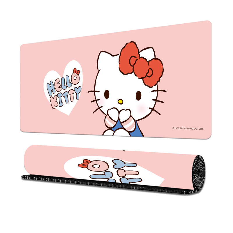 サンリオ ハローキティ ハローキティ 漫画マウスパッド KT 猫 かわいい アニメ 滑り止め 大型コンピュータデスクパッド|undefined