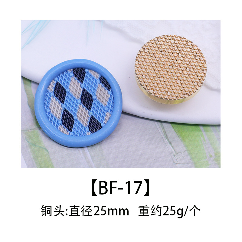 Color europeo fuego pintura sello cabeza de cobre cabeza colorido mundo sello cabeza caramelo serie DIY hecho a mano sobre cera sello