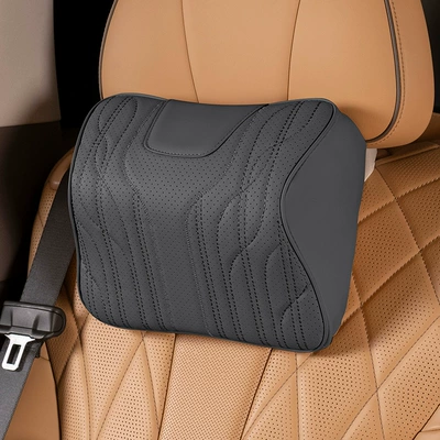 Waist support: main driving ventilation cushion single - d-headrest-noble-black-without-standard