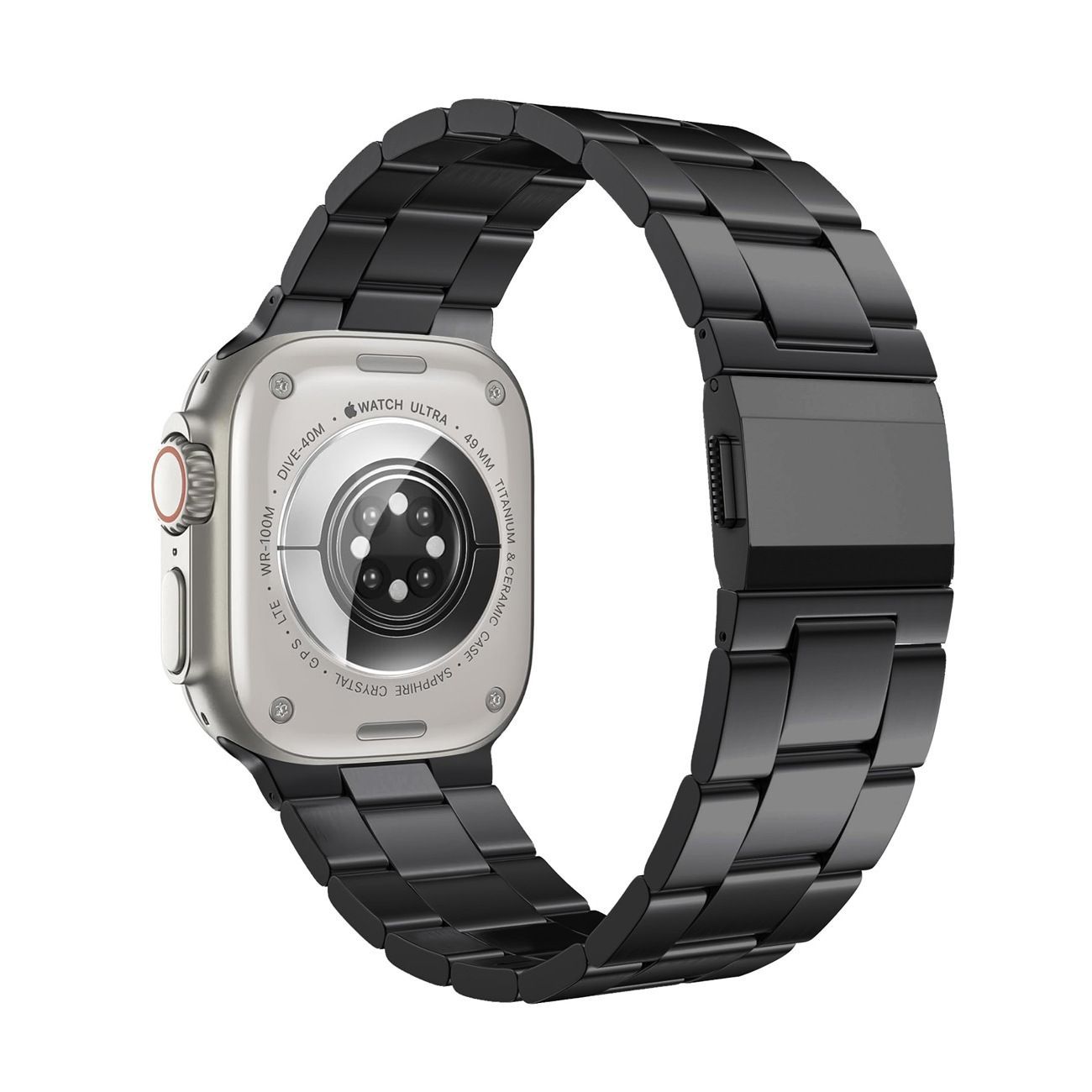 Aplicable Apple / Samsung reloj pulsera iWatch ultra 10 generación de acero inoxidable titanio metal hebilla magnética hombre nuevo