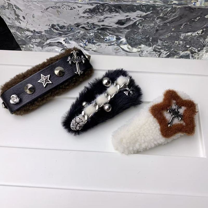 甘いクールなぬいぐるみの十字の丸い玉の髪のカードの五角星の髪のクリップの湿った個性の毛の砕毛の端は前髪を挟んで飾りを挟みます。|undefined