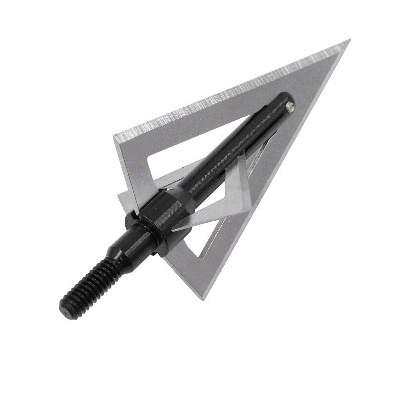 Triangular Arrowhead Light Blade Retro Metal Light Knife Arrowhead 6.2mm Threaded Bow and Arrow Accessories Wholesale