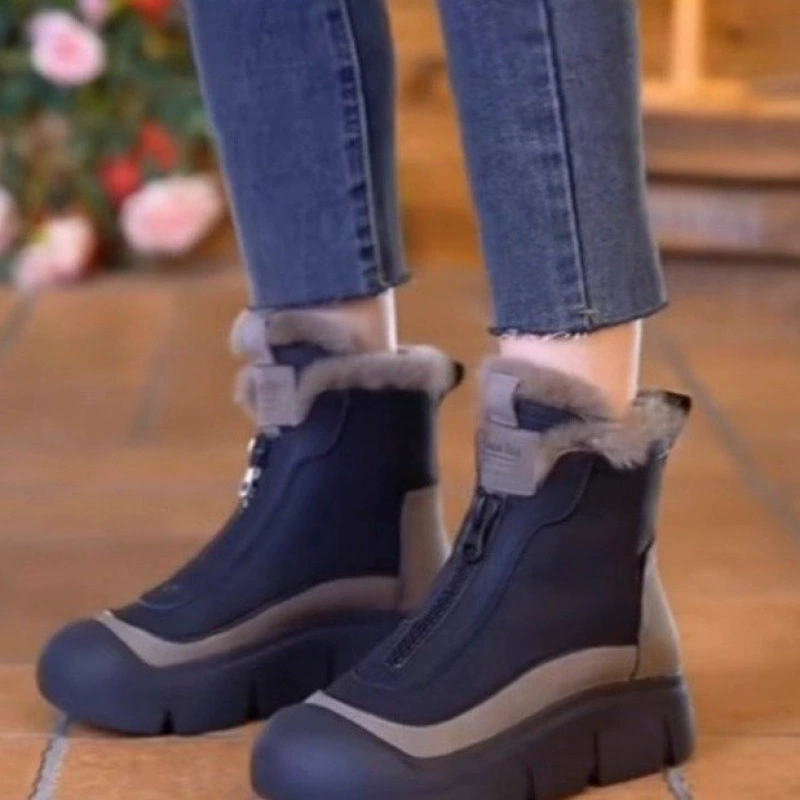 Universal high non-slip keep warm shoes platform, low boots