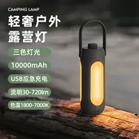 Открытый Кемпинг лампа USB зарядка палатка висит атмосфера портативный складной кемпинг лампа лазерная резьба подарок Логотип Настройка