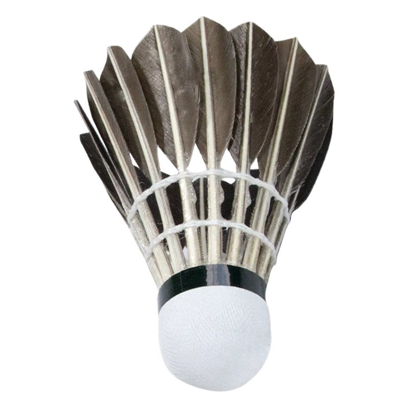 Антарктический ветер Zijin No.7 Черное гусиное перо Бадминтон Полный круглый нож Перо Стабильный прочный Король Тренировочный бадминтон