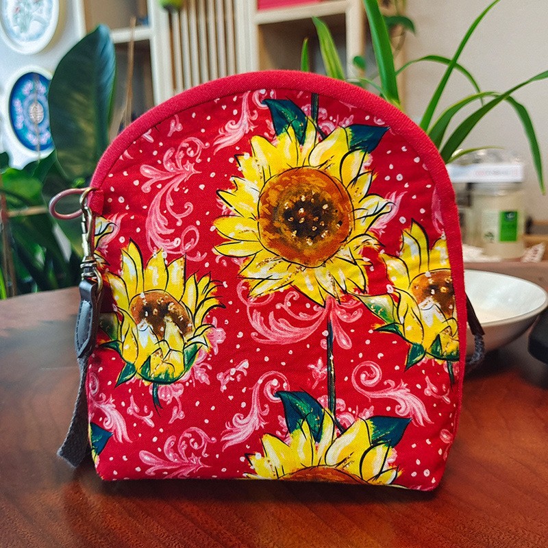 Jinhao bordado hecho a mano DIY material bolsa tela bordada mensajero bolsa de almacenamiento de producción creativa bolsa de cosméticos image 35