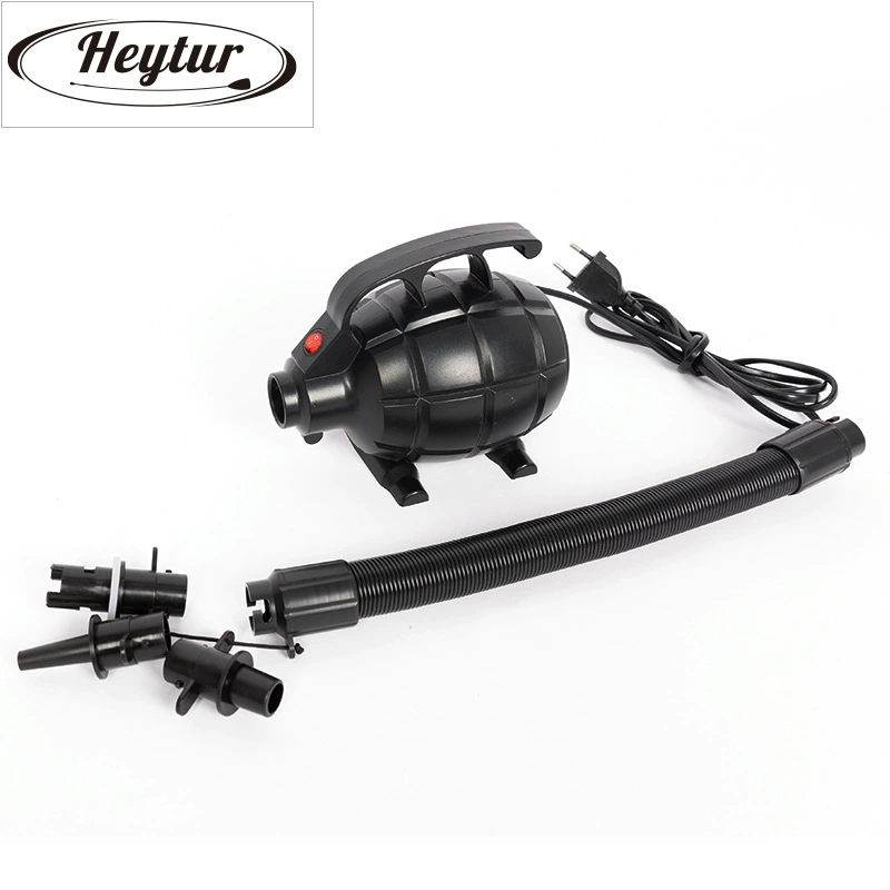 600 Вт мощная надувная лодка Электрический надувной насос резиновая лодка гимнастический коврик надувные изделия специальный Быстрый надувной насос