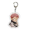 Acrylic keychain, double-sided cartoon pendant