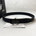 Gold edge black glue buckle black lychee pattern