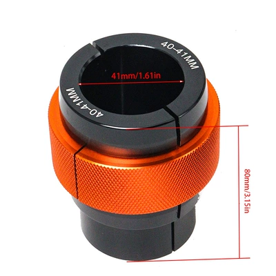 Front Shock Seal Cleaning and — Motosiklet ləvazimatları və aksesuarları - 40-41mm-orange
