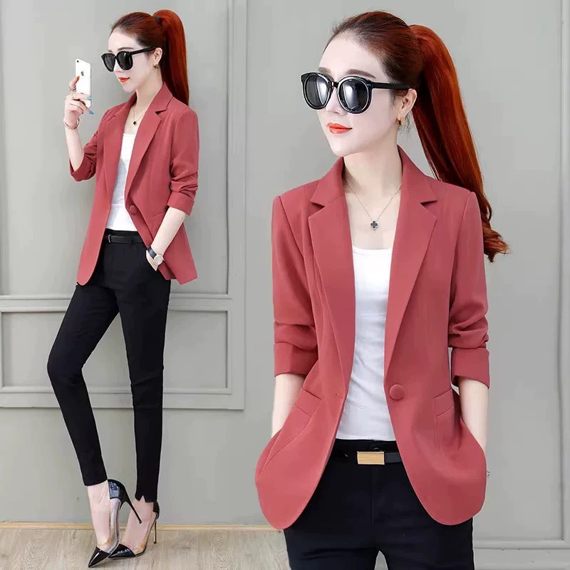 Женский блейзер 2025: новая укороченная модель, модный пиджак для весны и осени, трендовый приталенный офисный топ в стиле Шанель
