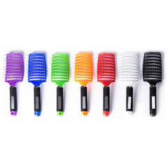 Hair Styling Comb Rake Comb Men's Oil Head Shaping Fluffy Straight Comb Women's Plastic Massage Comb Rake Large Curved Comb