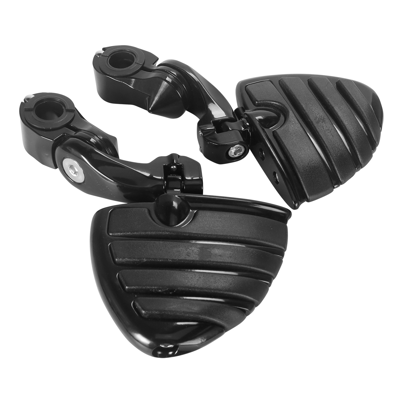 Universal Motorcycle and Electric Vehicle Footrests, Bumper Guard Bars, Rest Footrests, Short Brackets, Harley Indian Accessories