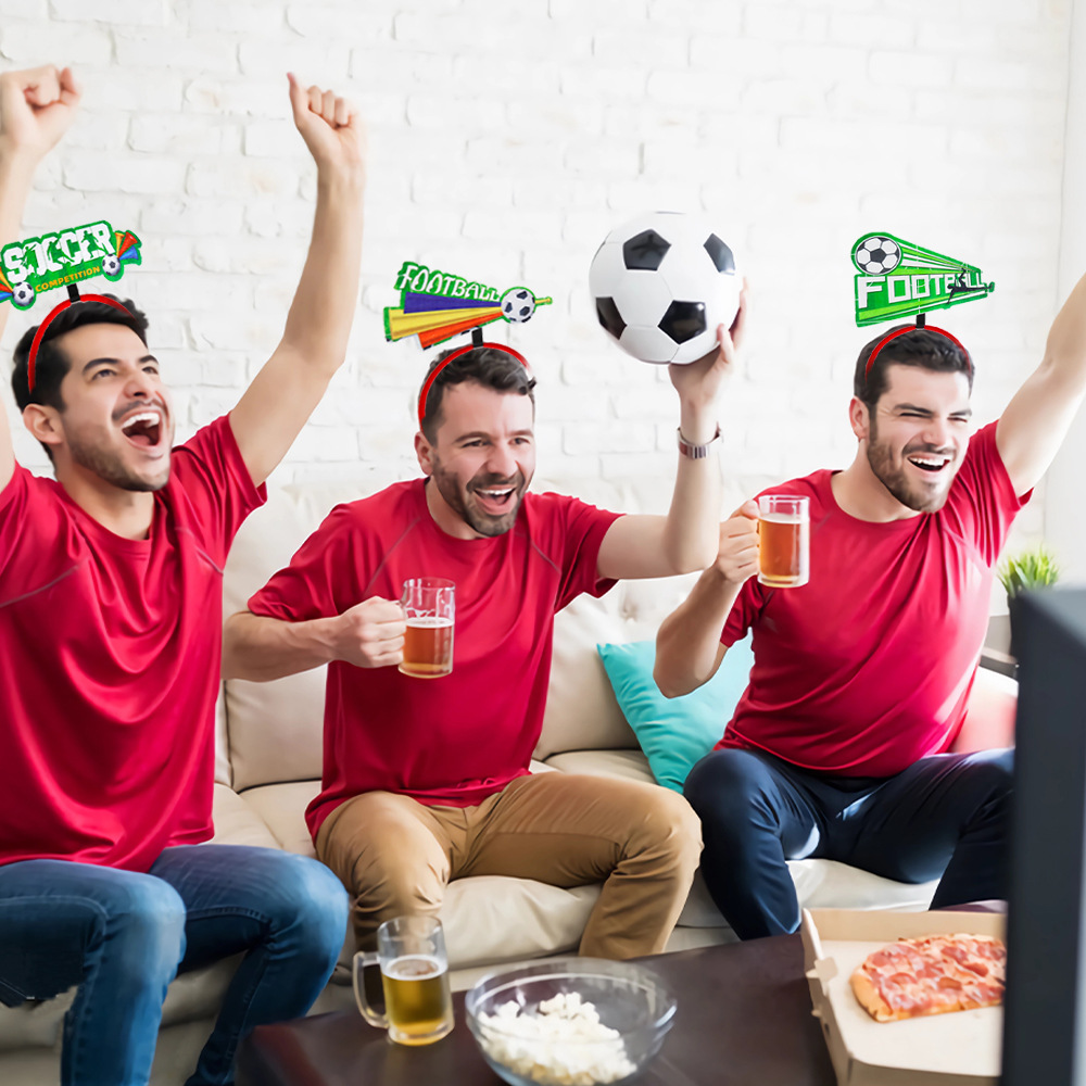 World Cup Soccer Headband For Theme Party Fan Decoration_voghion.com