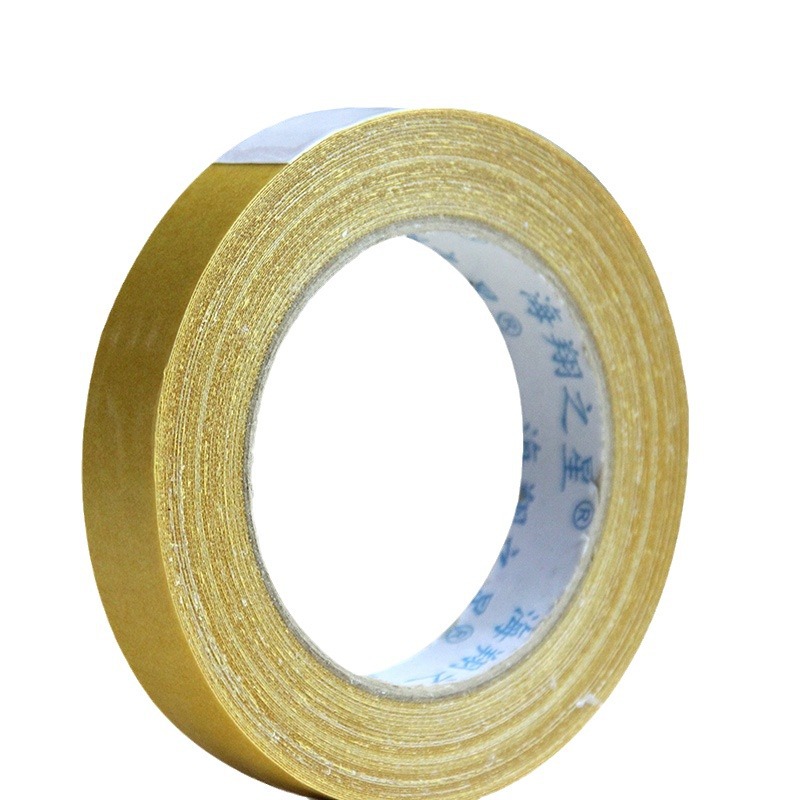 Cinta adhesiva de doble cara a base de tela con fuerte adherencia para bodas, exposiciones y uso doméstico, especialmente para fijar alfombras y tapetes, con una adhesión especial de doble cara en forma de rejilla.