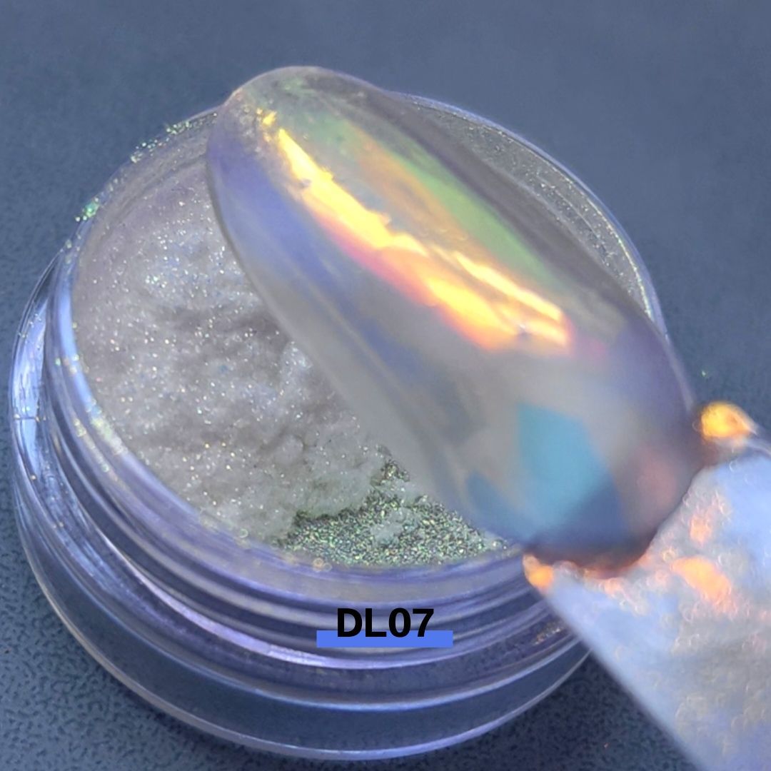 跨境批发新品高光幻彩极光月光魔镜粉冰肌霓虹粉仙女粉0.2g
