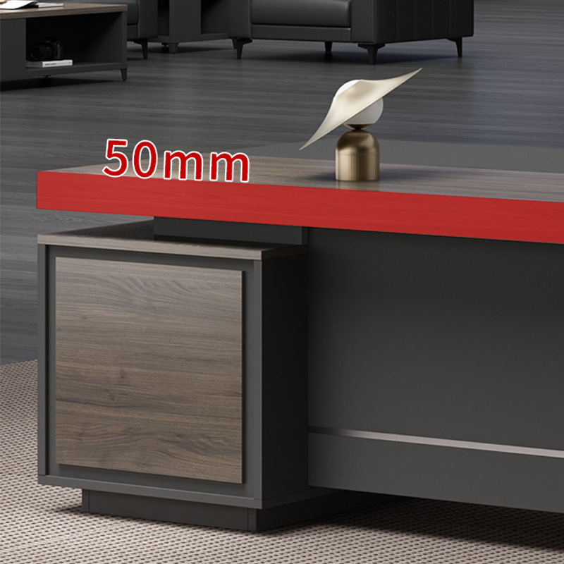 Jefe de escritorio moderno minimalista doble gabinete jefe escritorio Presidente gerente escritorio placa Escritorio de oficina nuevo moderno minimalista