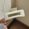 17# white square clip 10.5CM